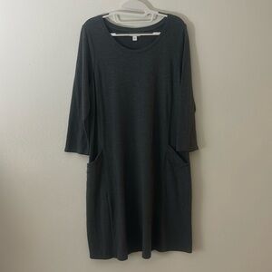 J.‎ Jill Women's Grey Dress 👗 great condition size M tall